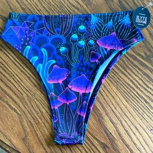The Lyte Couture Dazed Mushroom, High Waisted Bottoms